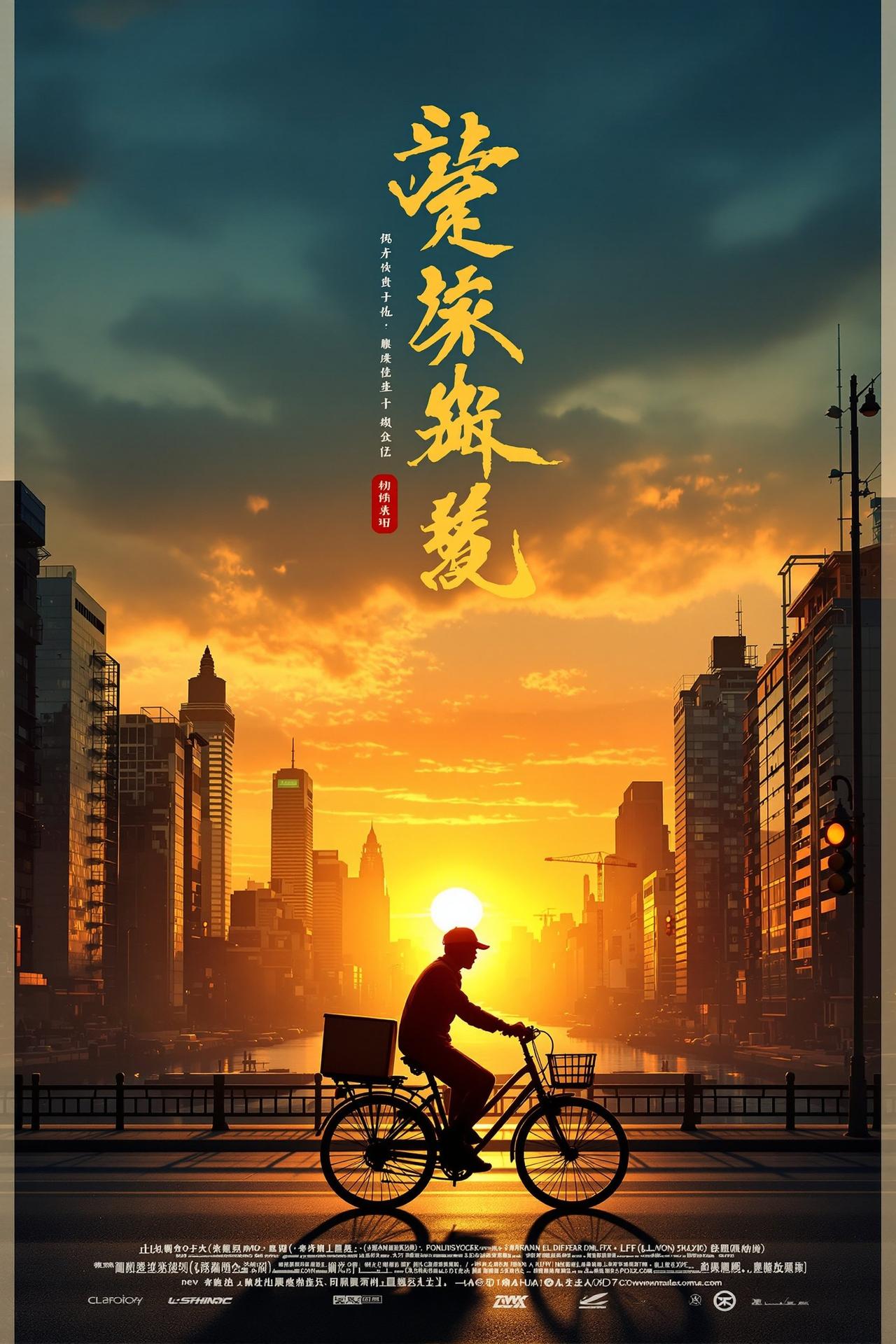 琪琪影视出品城市之光都市情感剧海报